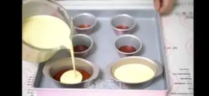 Make Caramel pudding step 3