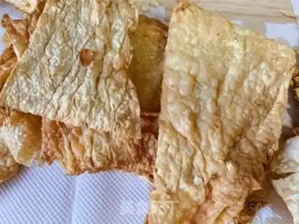 Make Fried bean skin step 3