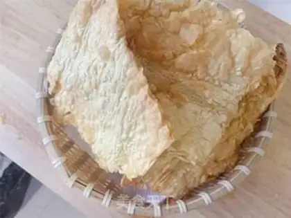 Make Fried bean skin step 4