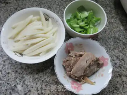 Make Cream beef sashimi step 0