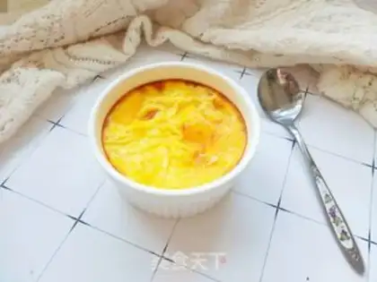 Make Milk egg pudding step 5