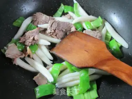 Make Cream beef sashimi step 2