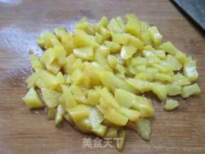 Make Peaches pie step 1