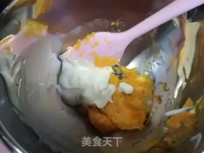 Make Double yolk ice cream step 4