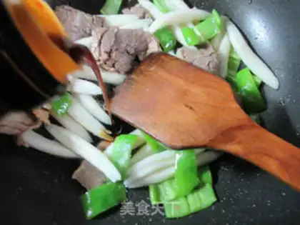 Make Cream beef sashimi step 4