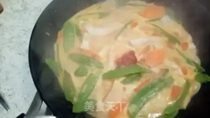 Make Thai curry chicken step 7