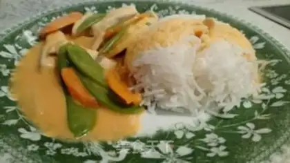 Make Thai curry chicken step 10