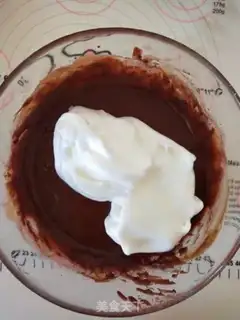 Make Chocolate red bean cake step 6