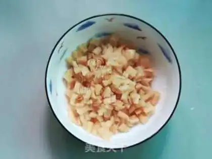 Make # Rhods dry and fried peas # step 2