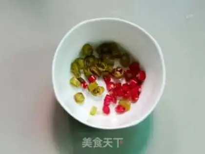 Make # Rhods dry and fried peas # step 3