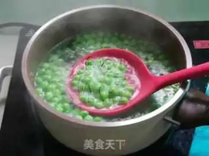 Make # Rhods dry and fried peas # step 4