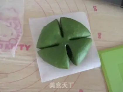 Make Lucky Four Leaf step 10