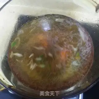 Make Hot cabbage for corn noodles step 4