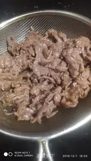 Make Beef chow step 3