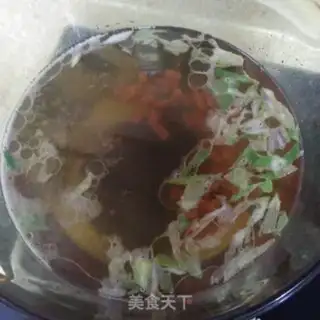 Make Hot cabbage for corn noodles step 5