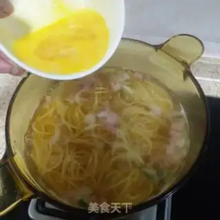Make Hot cabbage for corn noodles step 7