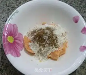 Make Carrot bean cake step 5