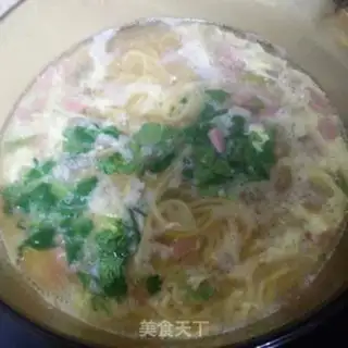 Make Hot cabbage for corn noodles step 9