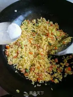 Make Squid rice step 2