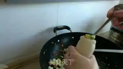 Make Squid rice step 3