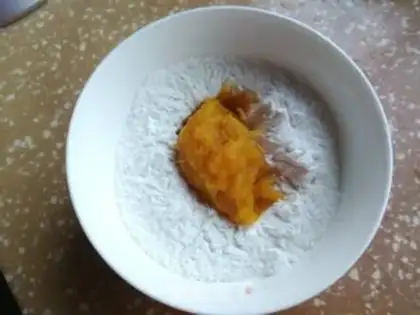 Make Pumpkin bean saliva step 1