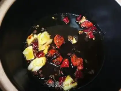 Make Tofu pickles, greasy chords step 2