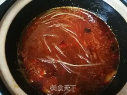 Make Tofu pickles, greasy chords step 4