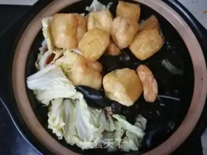 Make Tofu pickles, greasy chords step 5