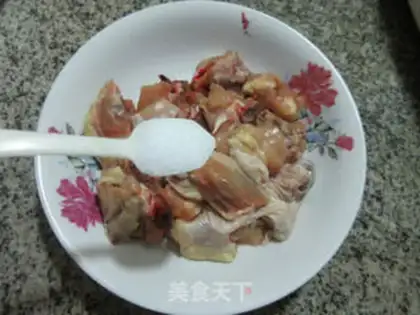 Make Fry chickens from the pond step 1