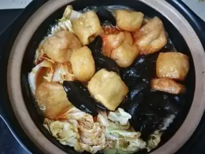 Make Tofu pickles, greasy chords step 6