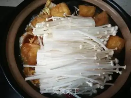 Make Tofu pickles, greasy chords step 7