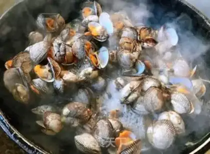Make Garlic spicy hair step 2