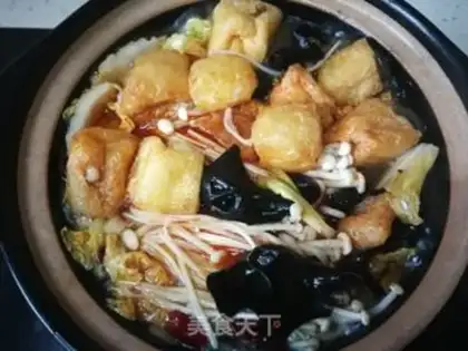 Make Tofu pickles, greasy chords step 8