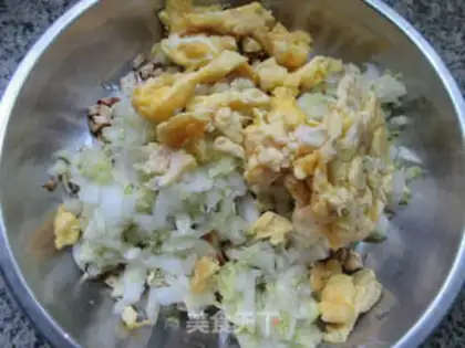 Make ♪ Egg-dry-dry-bucket dumplings ♪ step 8