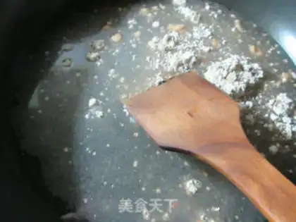 Make Soccer fungus tofu soup step 2