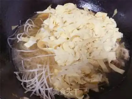 Make Tofu skin step 7