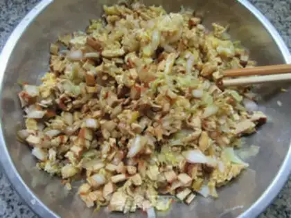 Make ♪ Egg-dry-dry-bucket dumplings ♪ step 12