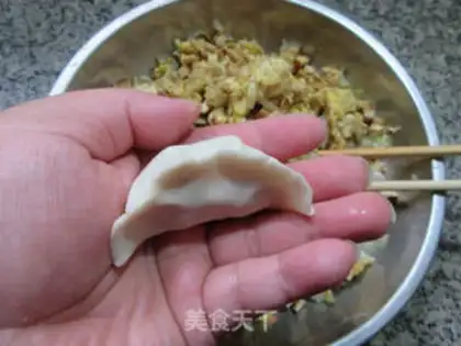 Make ♪ Egg-dry-dry-bucket dumplings ♪ step 14