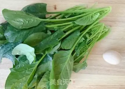 Make Spinach egg soup step 0