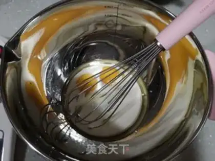 Make Black rice steam cake step 2