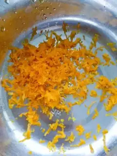 Make Coconut orange cookies step 1