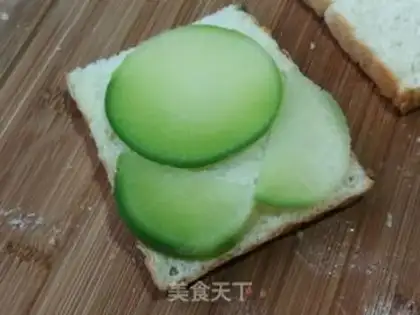 Make Egg radish sandwich step 3