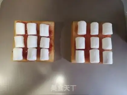 Make Cotton candy toast step 12