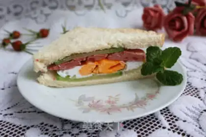 Make Egg radish sandwich step 8