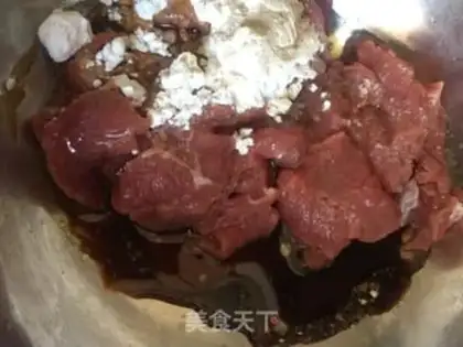 Make Sliding beef step 6