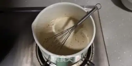 Make Latte puff step 4