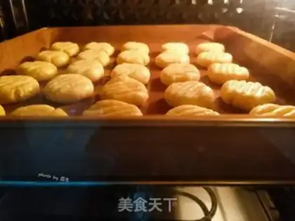 Make Coconut orange cookies step 9