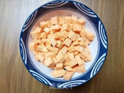 Make Potato peanut congee step 2