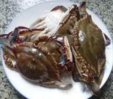 Make Flower clams and crabs step 0