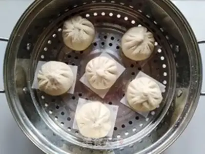 Make Snowball buns step 7